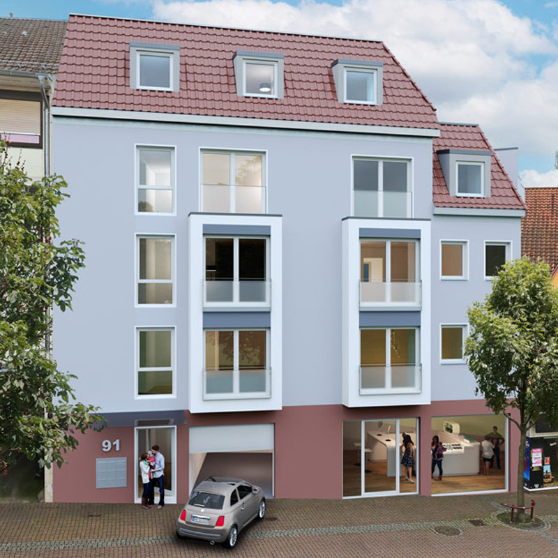 Neubauprojekt Bronner² Wiesloch - Slider