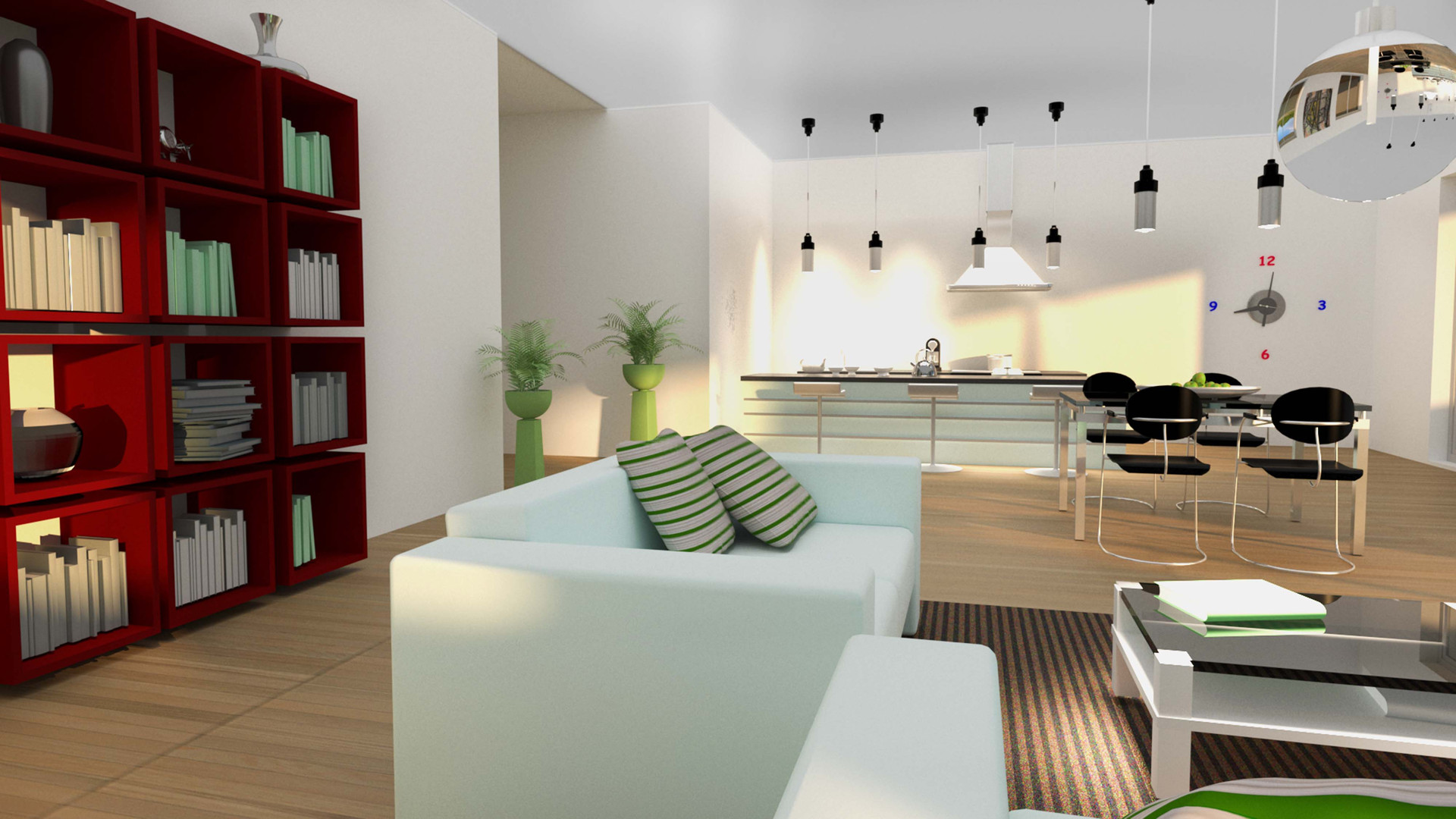 Neubauprojekt Sofienstraße Nussloch - Wohnung 4 Essbereich
